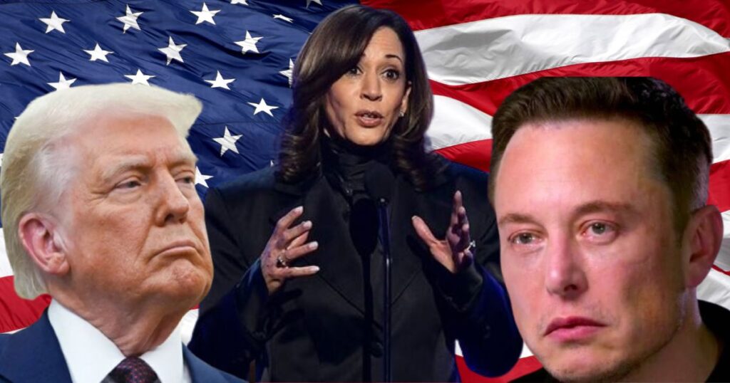 Kamala Harris Slams Trump & Musk in Fiery Post-White House Speech