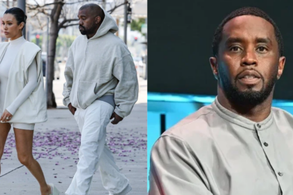 Kanye West, Bianca Censori and P Diddy.