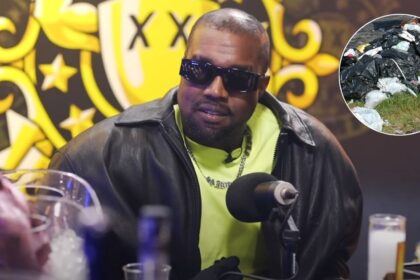 Kanye West Home Surrounded With Garbage