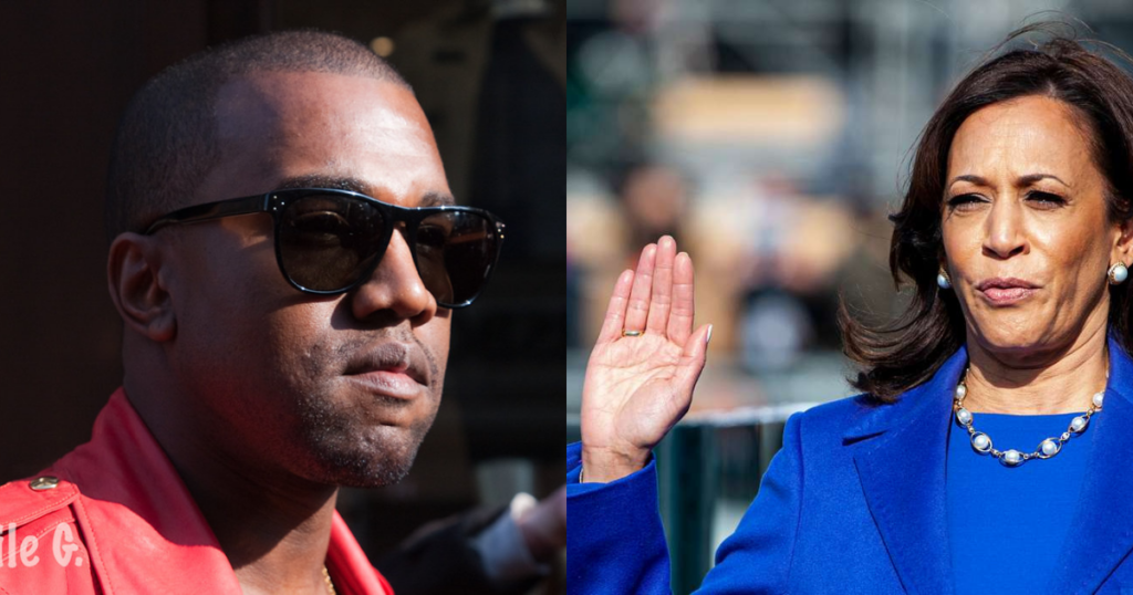 Kanye West, Kamala Harris