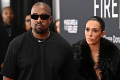 Kanye West and Bianca Censori at Grammy Awards 2025.