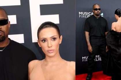 Kanye West and Bianca Censori at Grammy Awards 2025.