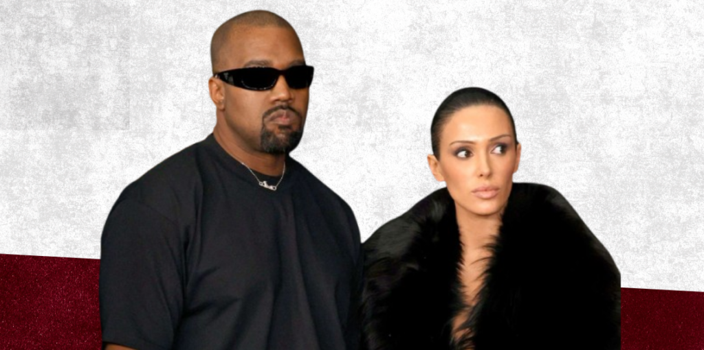 Kanye West and Bianca Censori at Grammys 2025.