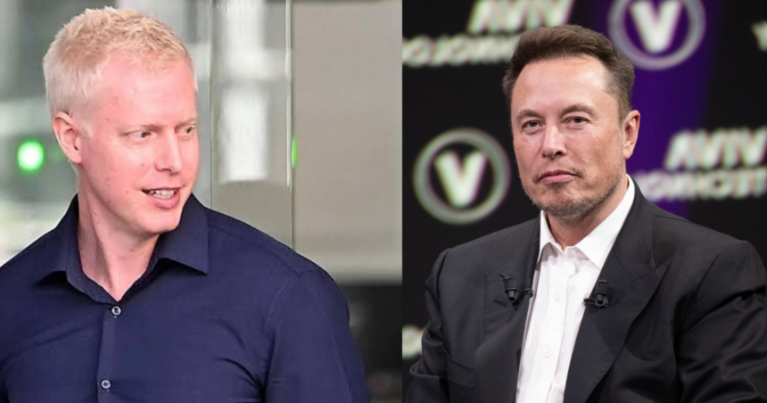 Karl Jobst and Elon Musk