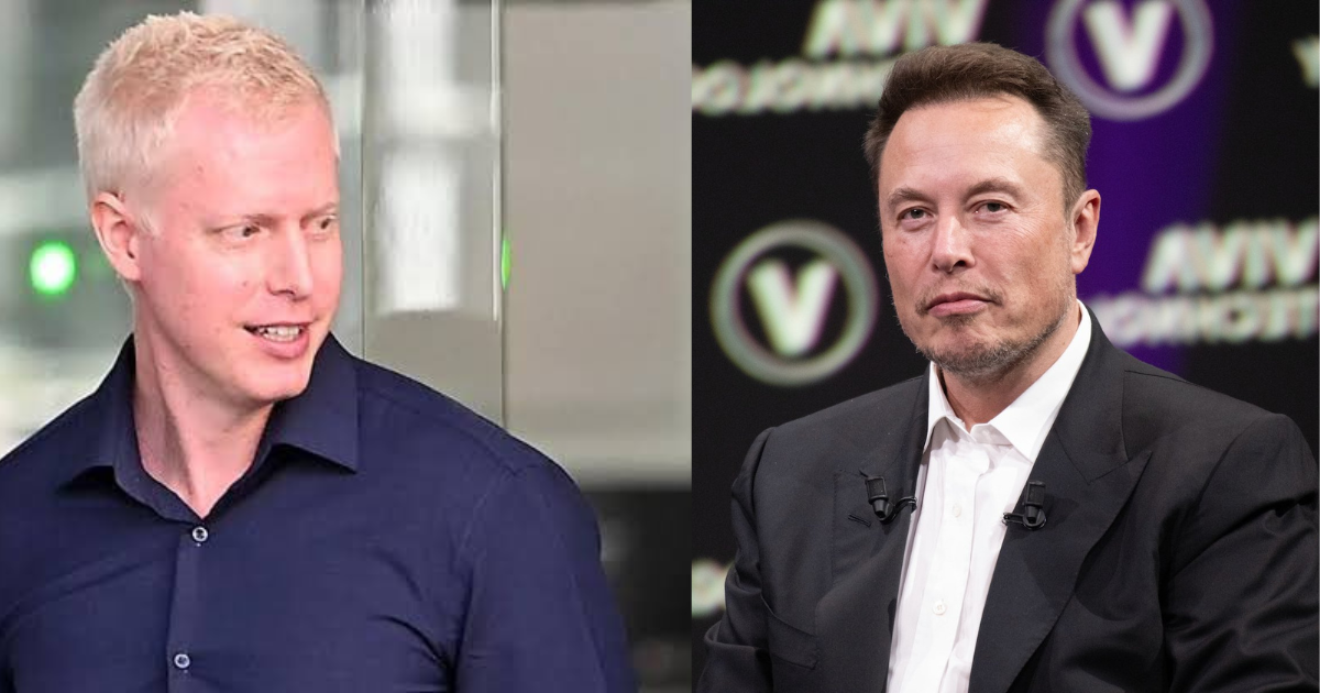 Karl Jobst and Elon Musk