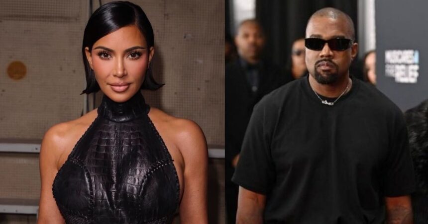 Kim Kardashian and Kanye West