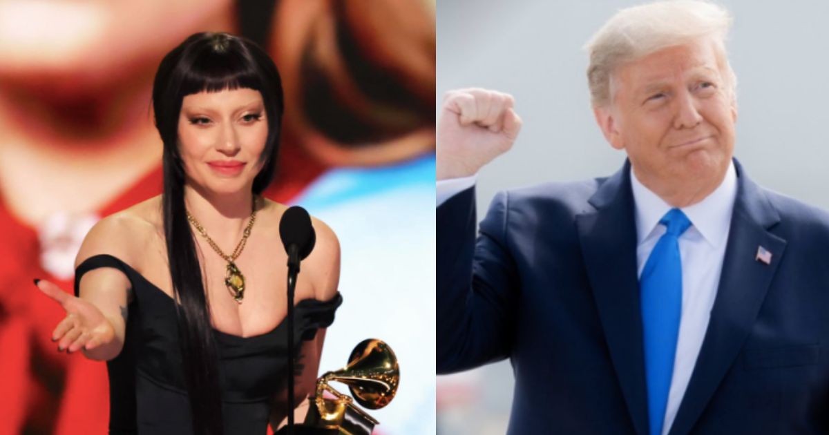 Lady Gaga at The Grammy Awards 2025 (Credits: Instagram |@ ladygaganownet) and President Donald Trump- (Credits: Instagram|@realdonaldtrump)