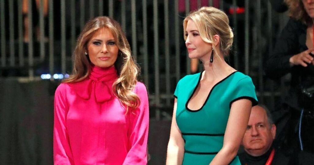 Melania Trump and Ivanka Trump