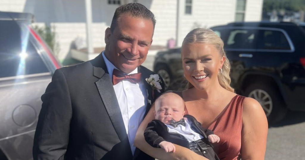 Nicholas Riccio and Karoline Leavitt