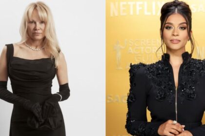 Pamela Anderson (Instagram|@pamelaanderson) and Lily Singh (Instagram|@lilly)