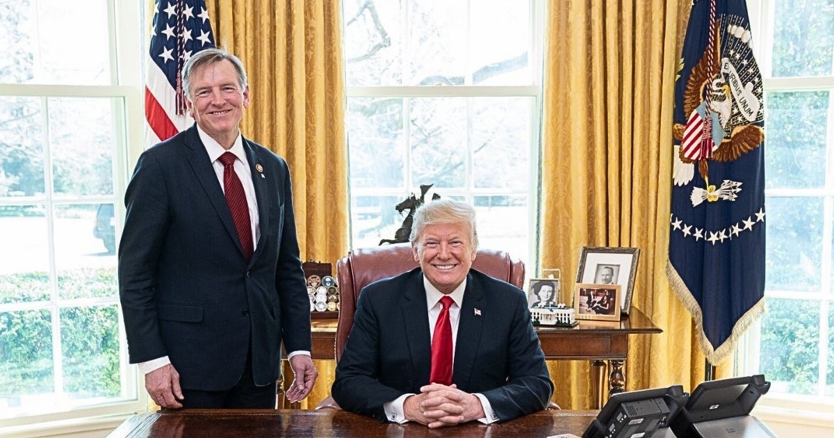 Paul Gosar with Donald Trump
