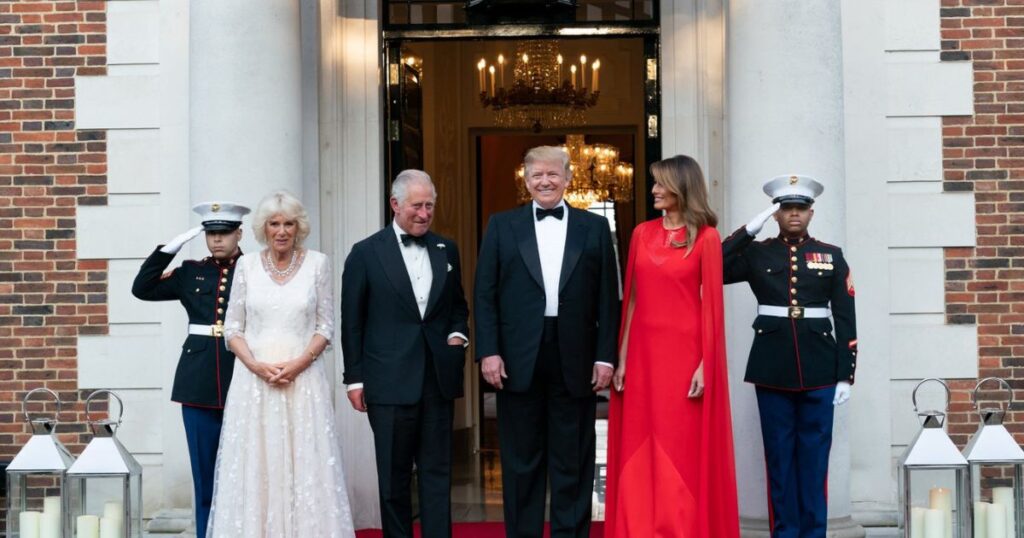 President Trump and Melania Trump