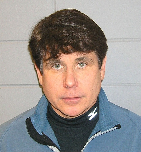Rod Blagojevich's mugshot