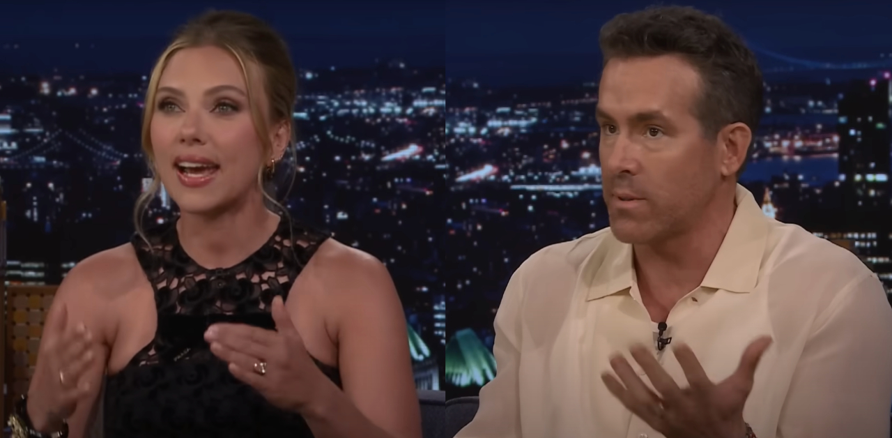 Scarlett Johansson and Ryan Reynolds