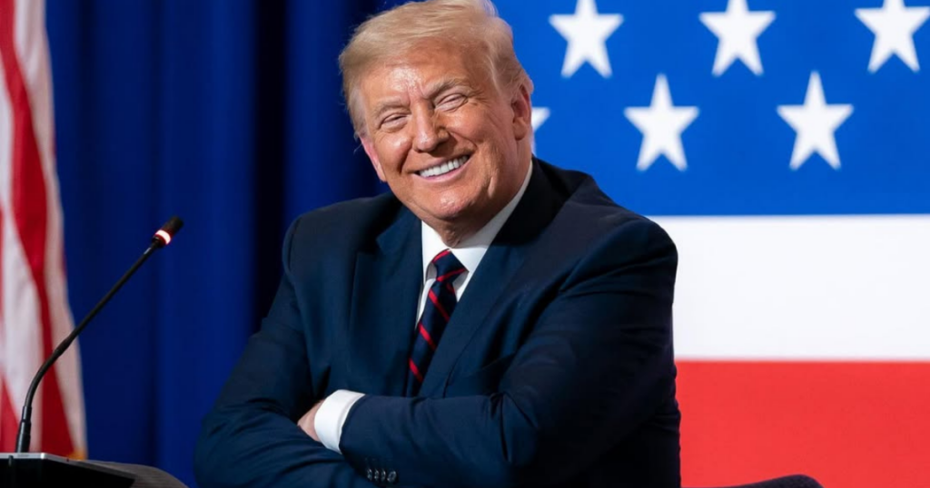 The 47th US President Donald Trump