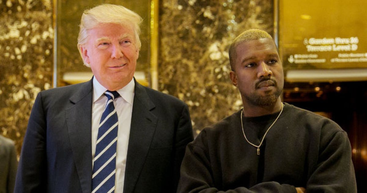 Donald Trump and Kanye West