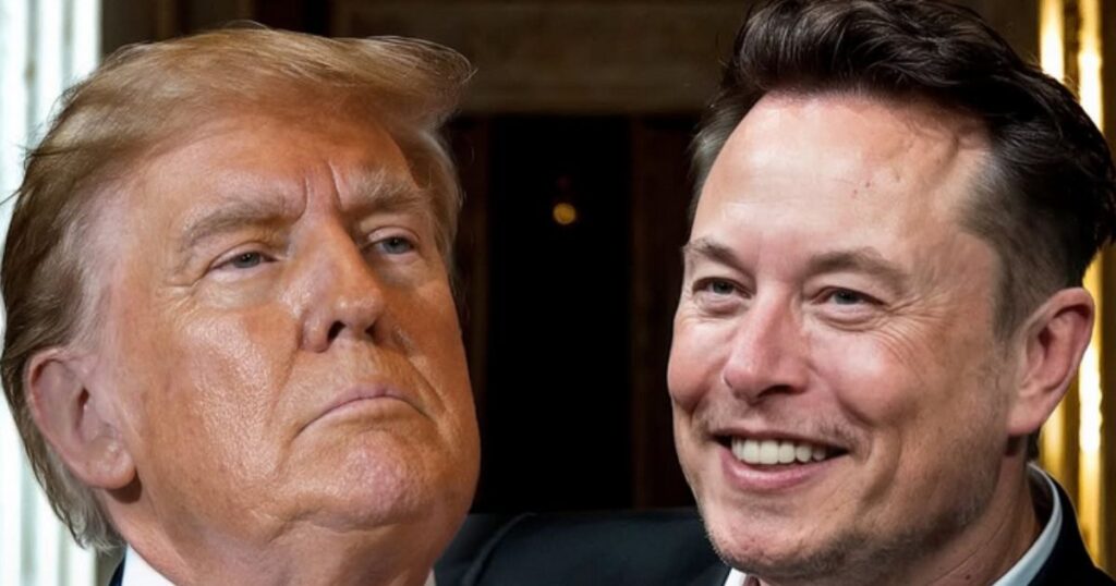 Donald Trump and Elon Musk