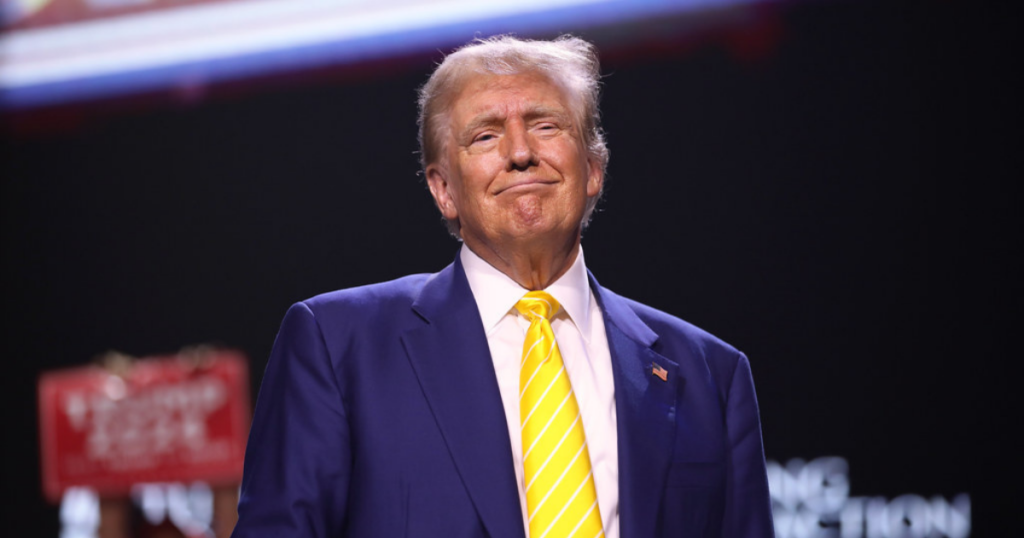 US President Donald Trump