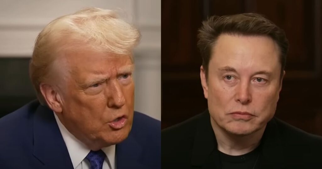 Donald Trump and Elon Musk