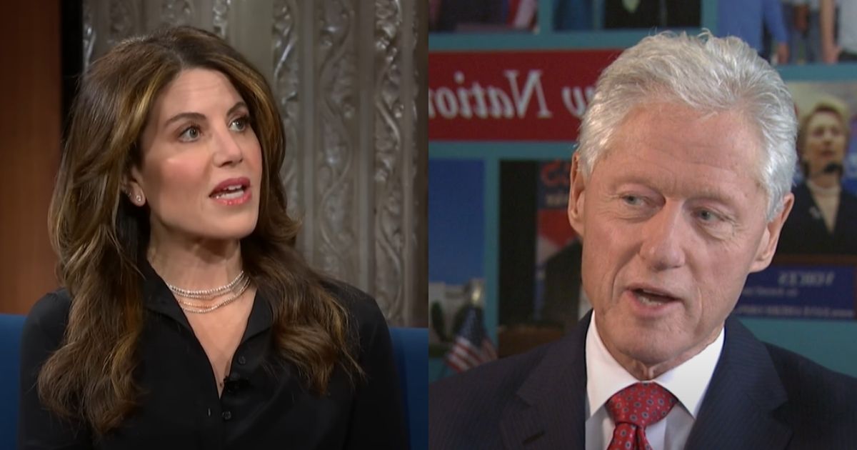 Monica Lewinsky and Bill Clinton