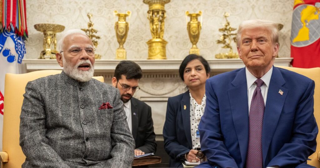 Donald Trump and Narendra Modi
