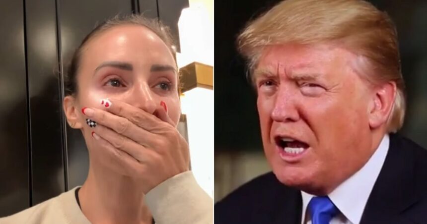 Samantha Busch and Donald Trump