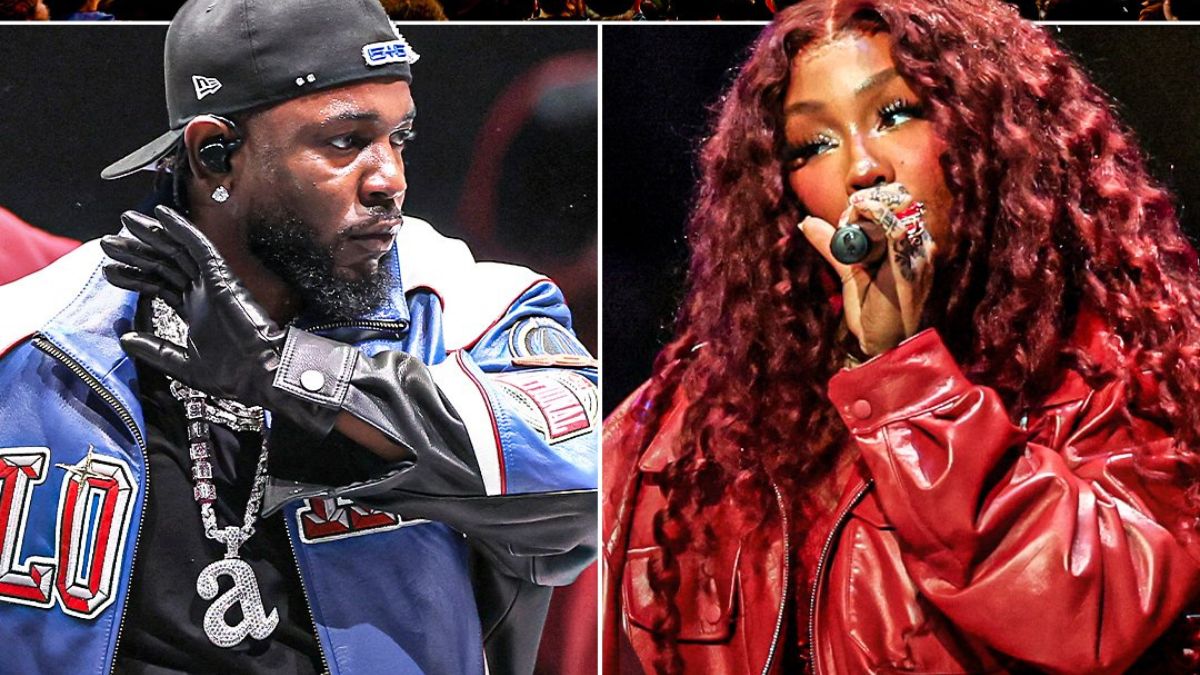 Kendrick Lamar and SZA