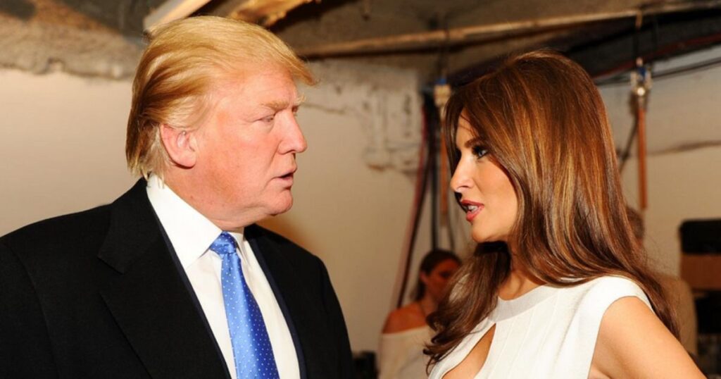 Donald Trump and Melania Trump