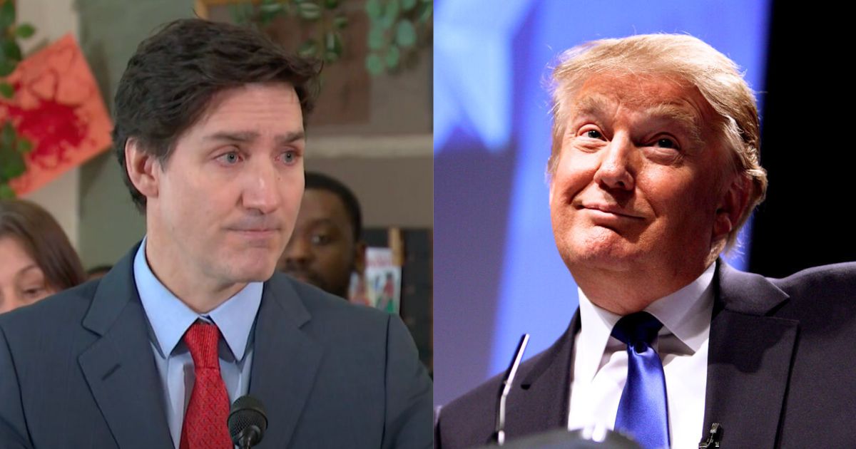 Donald Trump and Justin Trudeau