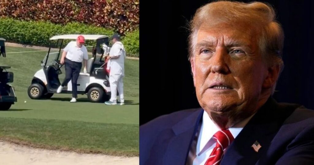 Donald Trump Can not walk