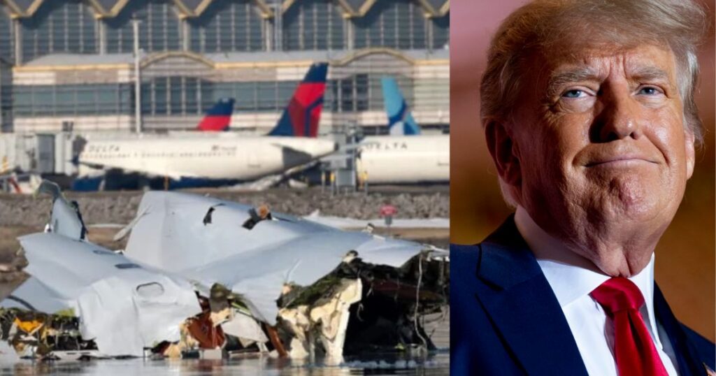 Donald Trump's theory on plane crash