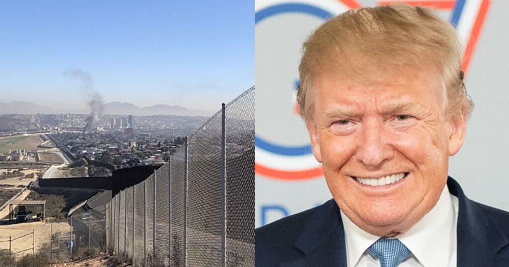 The wall is Donald Trump's goal