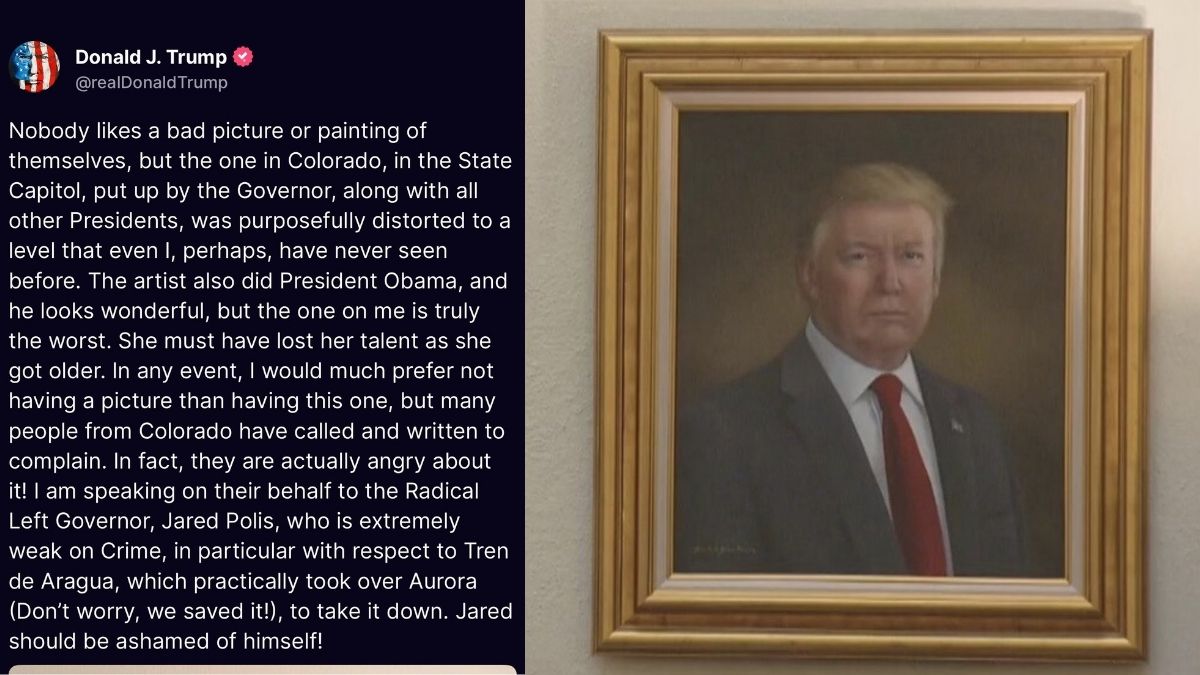 Donald Trump portrait