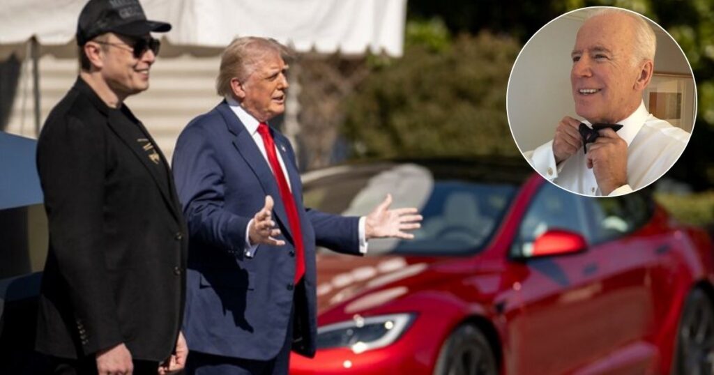 Donald Trump, Elon Musk, Joe Biden