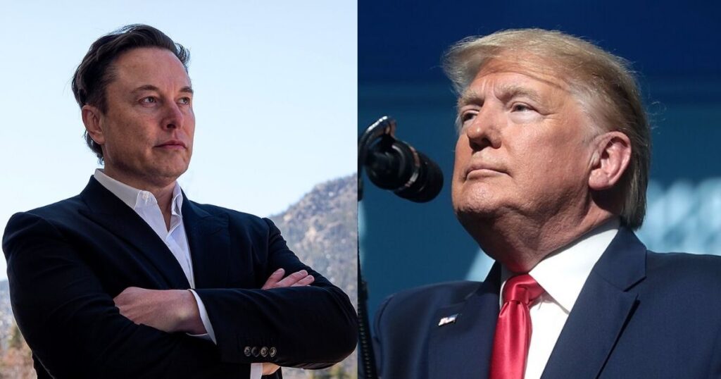 Elon Musk and Donald Trump