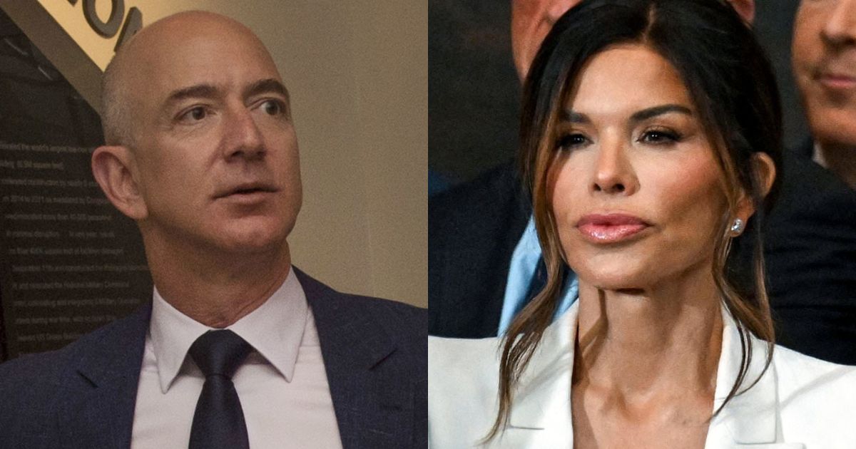 Jeff Bezos and Lauren Sánchez