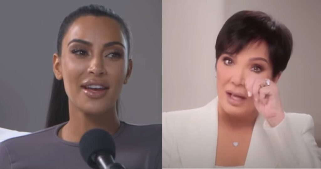 Kim Kardashian and Kris Jenner