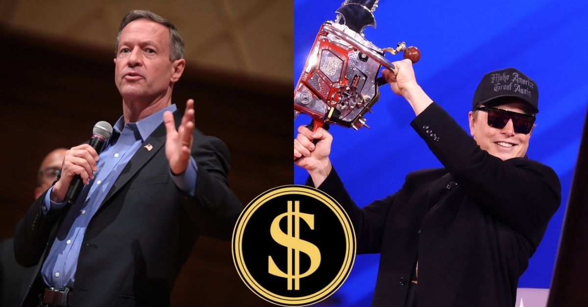 Ex-Social Security Head Martin O'Malley and presumed head of DOGE Elon Musk.