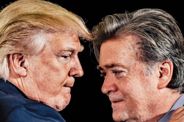 Donald Trump and Steve Bannon