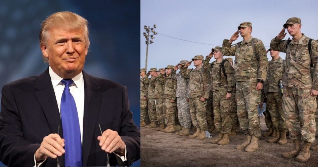 Donald Trump Vs US Military