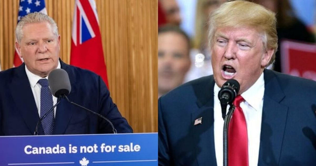 Doug Ford and Donald Trump