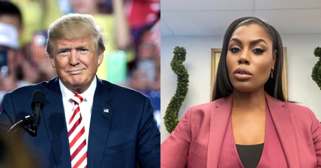 Donald Trump and Omarosa Manigault Newman