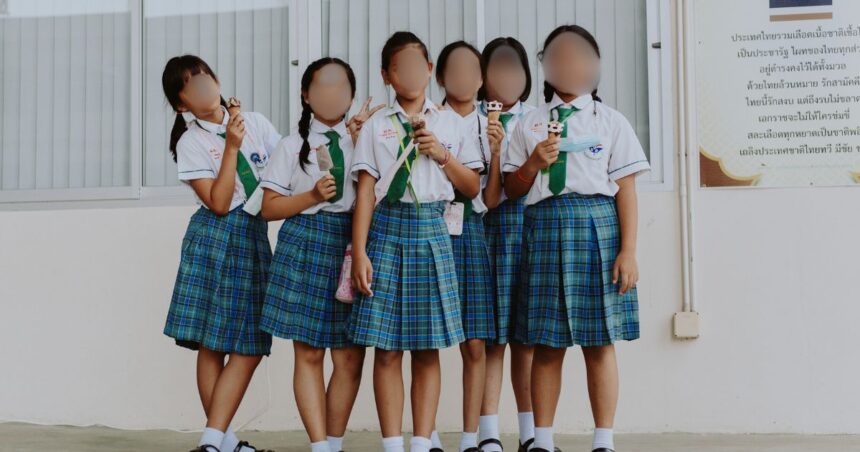 School Girls Forced to Disrobe