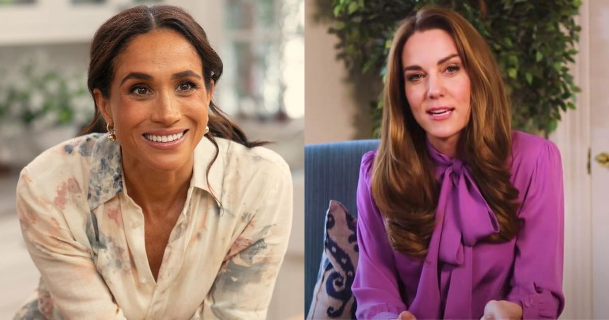 Meghan Markle and Kate Middleton