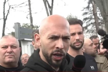 Andrew Tate returns to Romania