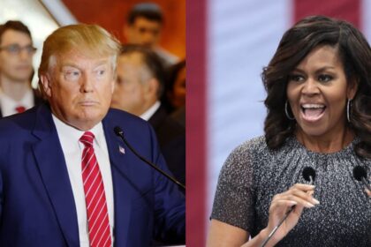 Donald Trump and Michelle Obama