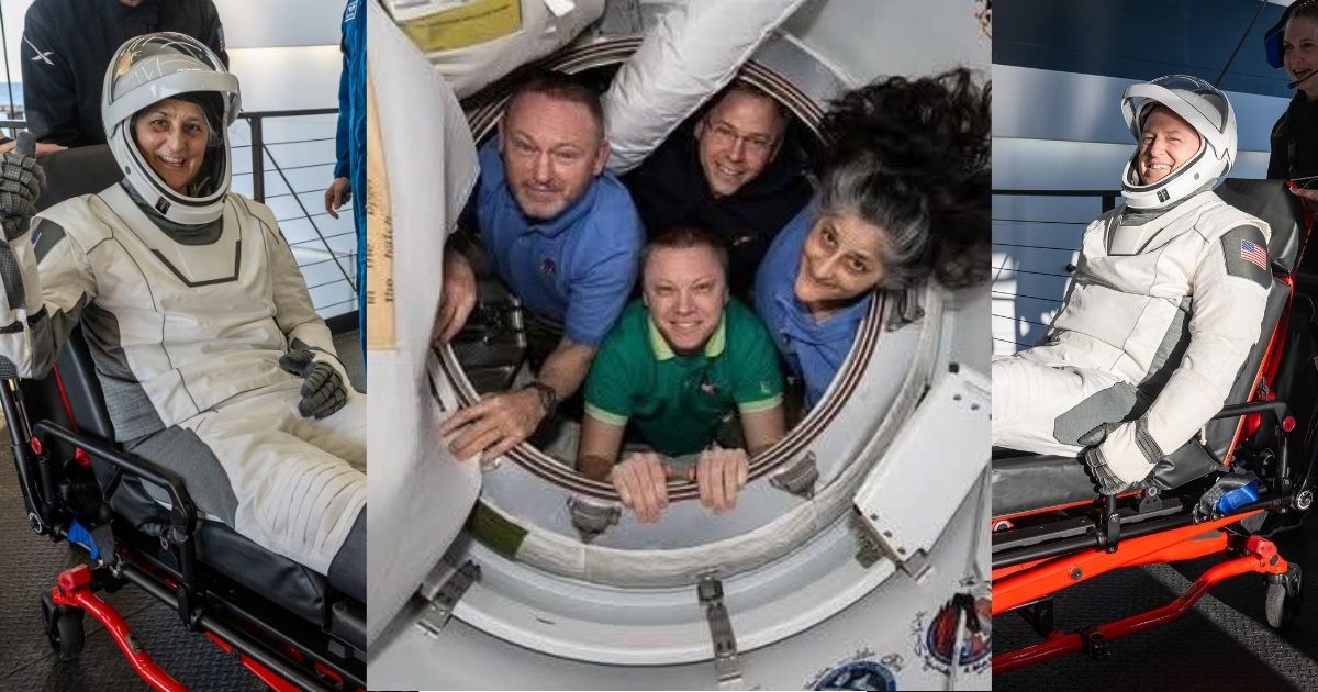 Stranded NASA astronauts
