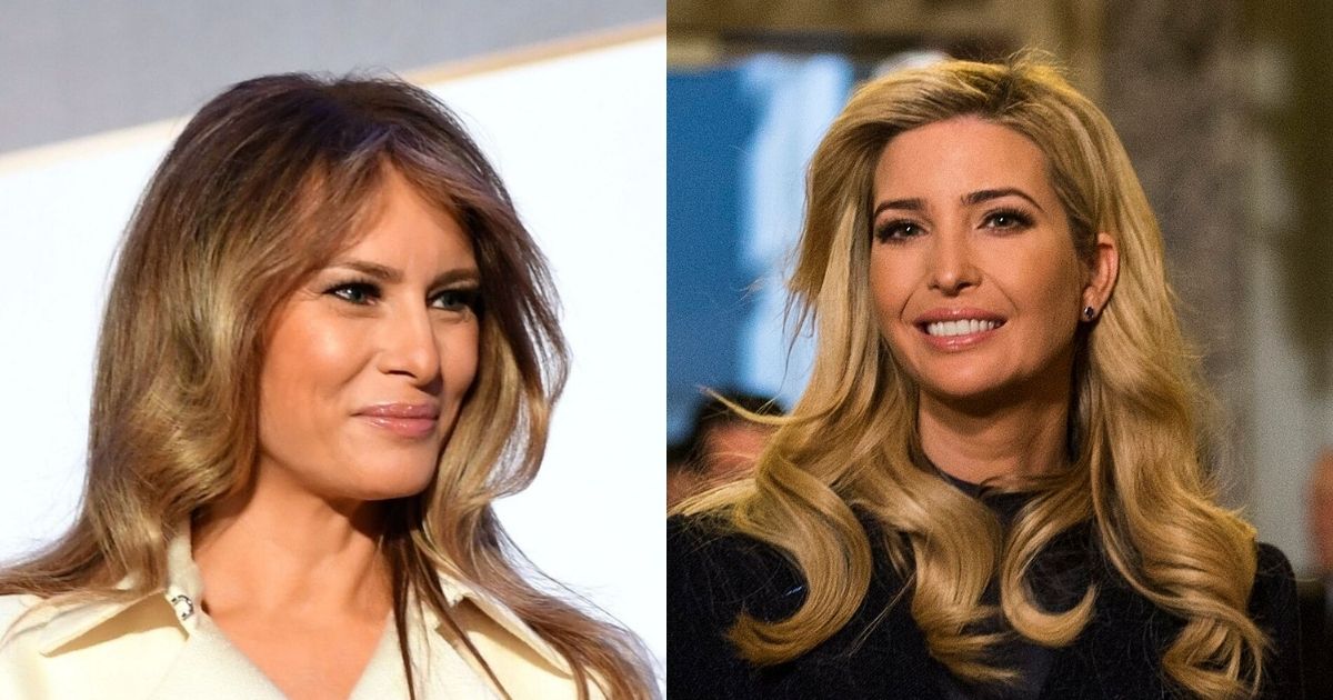 bad hair extension of Trump women