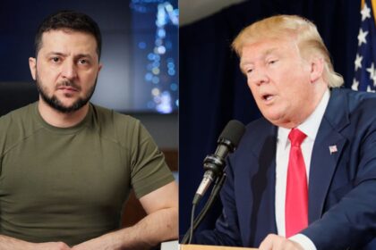 US President Donald Trump and Ukraine’s President Volodymyr Zelenskyy