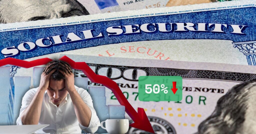 50% social security will be cut for those being over paid.